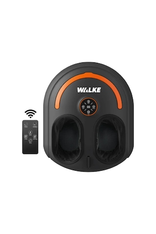 Walke Premium Uzaktan Kumandalı Çıkarılabilir Kılıf Isıtmalı Ayak Masaj Aleti A-01 Siyah
