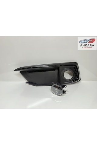Honda Civic Fc5 2019-2021 Makyajlı Kasa Sis Lamba Ve Kapak Takımı Ön Sol Siyah Tip Kapak+ledli Sol Ön Sis