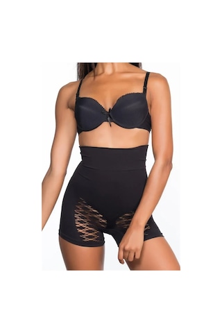 Giyimin Adresi Siyah Mı 2064 Açık Boxer Korse