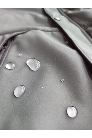 Prifaldi Erkek Siyah Su Ve Rüzgar Geçirmez Softshell Mont Siyah