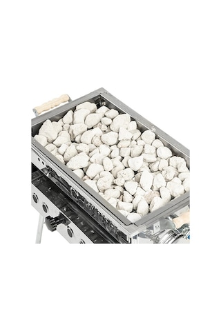 Gürsaç Standart Tüplü CE Belgeli Mangal Gümüş