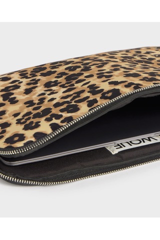 Wouf Feline 13" & 14" Kadın Laptop Kılıfı Ss260014 33x25x4 Cm Leopar