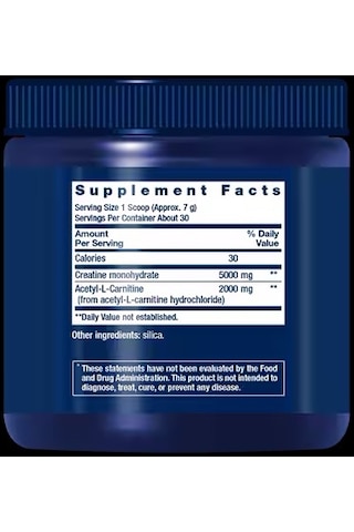 Creatine & Acetyl-l-carnitine Energy Plus 233 G.
