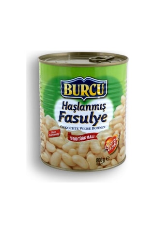 Burcu Haşlanmış Fasulye 800 G