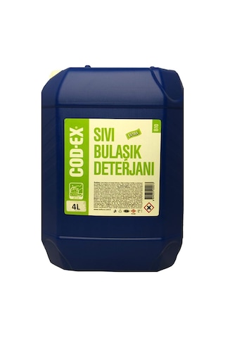 Cod-ex Sıvı Bulaşık Deterjanı Ekstra 4 x 4 L