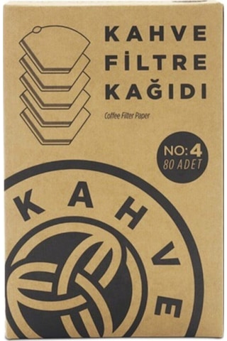 Kahve Dünyası No: 4 Kahve Filtre Kağıdı 2 x 80'li