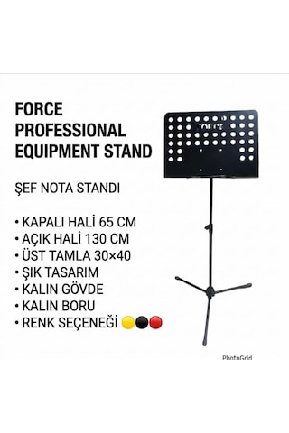 Profesyonel Şef Nota Standı Profesyonel Şef Nota Standı