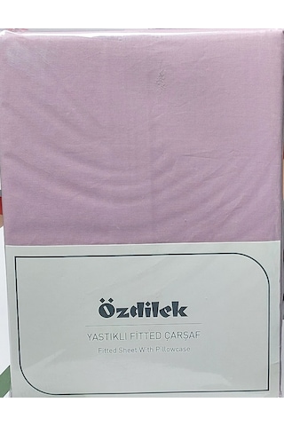 Özdilek Colourist Fitted Lastikli Tek Kişilik Battal Çarşaf Seti 120x200 -rose Rose