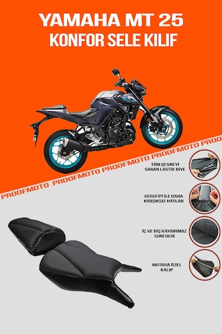 Yamaha Mt 25, Mt-25 Konfor Sele Kılıf Yamaha Mt 25, Mt-25 Konfor Sele Kılıf