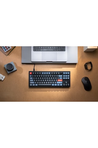 V3 QMK Custom-Keychron Brown Switch-RGB-Hotwap-Full Assembled-Car