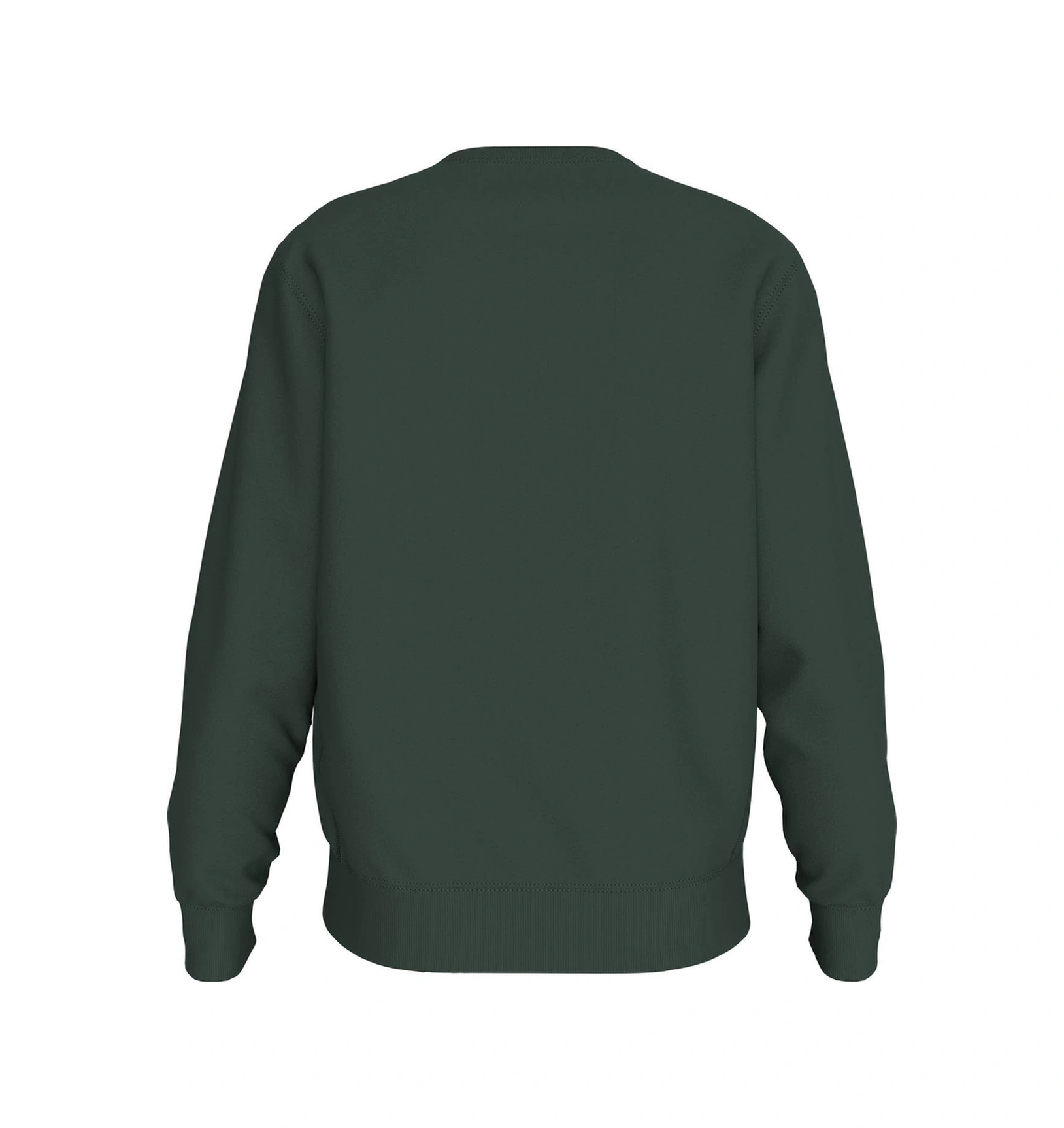 Calvin Klein Ls Premium Terry Monologo Cn Erkek Yeşil Sweatshirt-10560 Yeşil