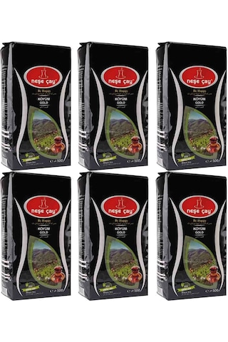 Neşe Çay Köyüm Gold 6 x 500 G Neşe Çay Köyüm Gold 6 x 500 G