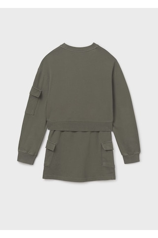 Mayoral Kız Çocuk Etek Sweatshirt Takım 7917 Yeşil