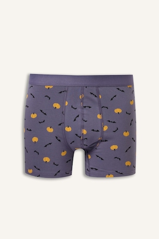 Defacto Regular Fit Desenli Normal Bel 3lü Boxer I3456ax26aunv30 Lacivert-nv30