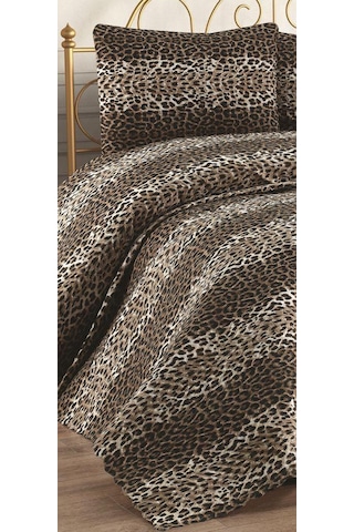 Çok Amaçlı 3 Parça Çift Kişilik Pike Takımı Leopar