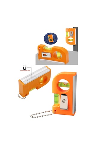 Su Terazisi Mini Eğim Ölçen Terazi Mıknatıslı Çok Amaçlı Ölçüm 22cm Yüzey Ölçümü