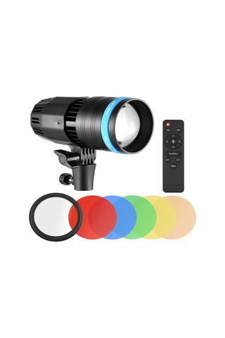 Deyatech 50 W 5500 K Kompakt Odaklama Video Işığı Fotoğraf Spot Işık