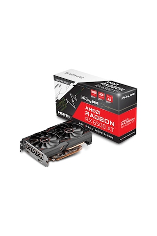 Sapphire Pulse Radeon Rx 6500 Xt 4gb Gddr6 64bit Hdmı/dp Ekran Kartı