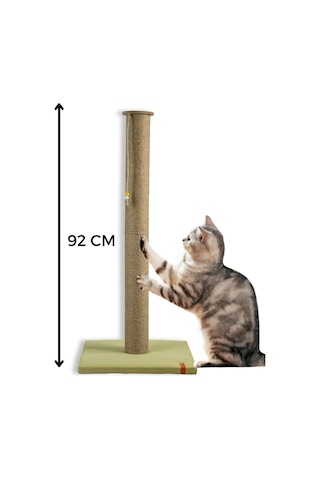 90 Cm Büyük Kedi Tırmalam Tahtası Catnipli Uzun Tırmalama Tahtası