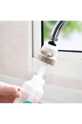 3 Fonksiyonlu Oynar Musluk Başlığı Tüm Musluklara Uyumlu Çok Renkli