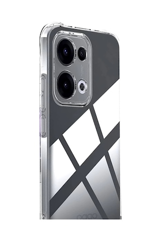 Oppo A6 Pro 4g Lüx Şeffaf Silikon - Şeffaf