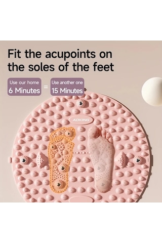 Willowhaven Adkıng Gri Tpe Ayak Ve Parmak Press Board - Masaj Noktalı İç Mekan Egzersiz Ve Rehabilitasyon Matı