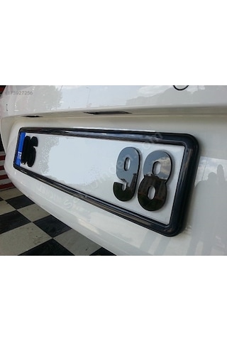 2 Adet Piyano Black Consept Plakalık. Yazısız Plakalık Çeşitleri 328695677