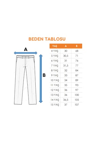 Giyicem Kız Çocuk Pileli Geniş Keten Pantolon 2573 Beyaz