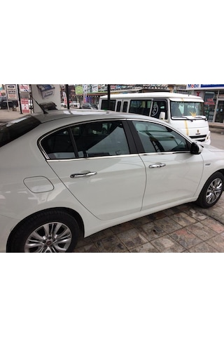 Fiat Egea Hb Cam Çıtası Çerçevesi Komple Set Kromu Nikelajı