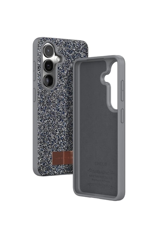 Onegif Samsung Uyumlu - Galaxy S26 Plus Bright Simli Kapak - Gümüş