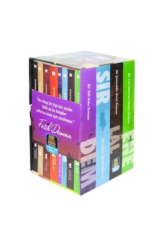 Fatih Duman Romanları, İslam Büyükleri Seti 8 Kitap Kutulu /...