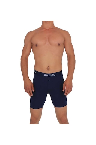 Anıt 1114 Erkek Likralı Uzun Boxer 6'Lı