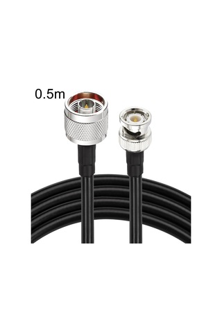 Sones 0,5 M N Erkek - Bnc Erkek Rg8x Rf Koaksiyel Kablo