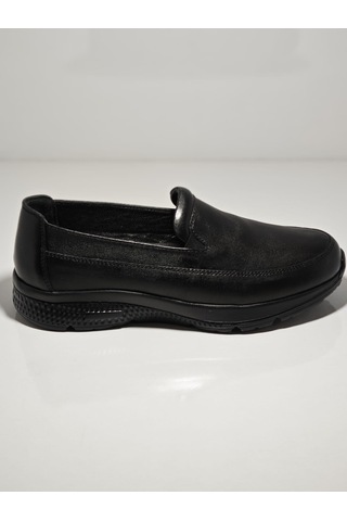 Cem Pekşen Maggy Bk7021-f Kadın Günlük Deri Comfort Ayakkabı Siyah