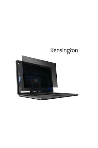 Kensington 14" 16:9 İki Yönlü Çıkarılabilir Gizlilik Filtresi 35,6 Cm