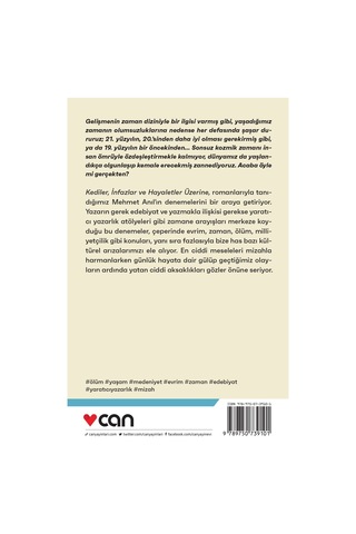 Kediler İnfazlar ve Hayaletler Üzerine - Mehmet Anıl - Can Yayınları