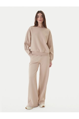 Guess Octavia Kadın Aktif Palazzo Fit Kadın Eşofman Altı V5bb12kcx22 Bej