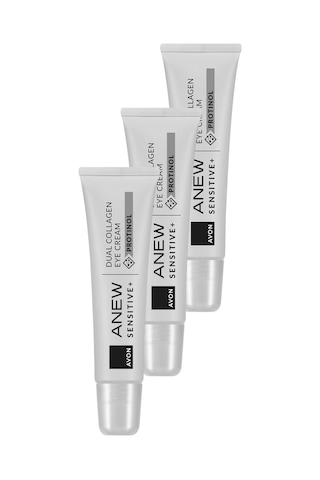 Anew Sensitive+ Göz Çevresi Kremi 15 Ml. Üçlü Paket