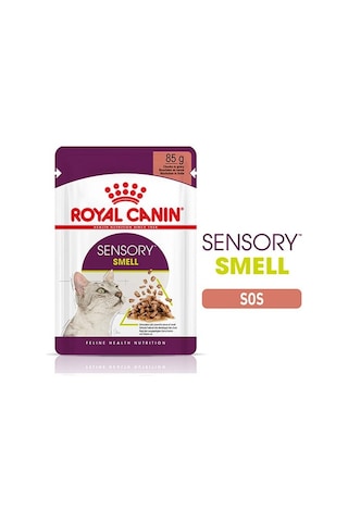Royal Canin Sensory Smell Gravy Yetişkin Kedi Konservesi 6 x 85 G