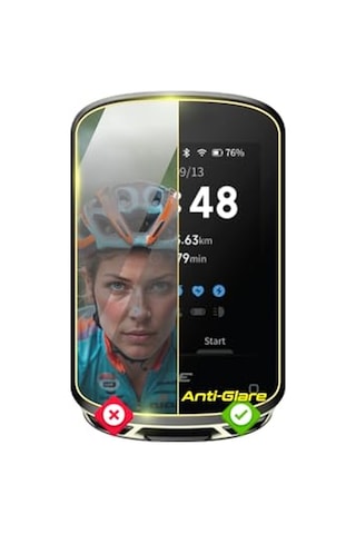 Ayrex Magene C506 - C506se Smart Navigation Gps Bisiklet Bilgisayarı İçin Ipg Anti-glare Parlama Önleyici Mat Ekran K Diğer