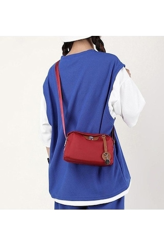 Tongxida Moda Omuz Çantası, Kadınlar İçin, Baskılı, Büyük Kapasite, Askılı, Konforlu, Naylon Yapım, Haki Geçirmez, Alışveriş Ç Haki