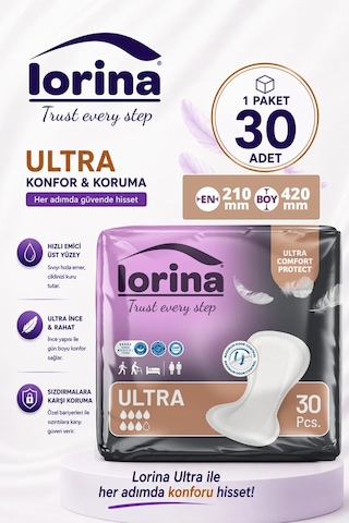Lorina Ultra Mesane Pedi 7 Damla 30'lu