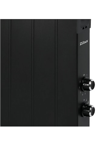 Zilan ZLN62412500 W Konvektör Isıtıcı Siyah
