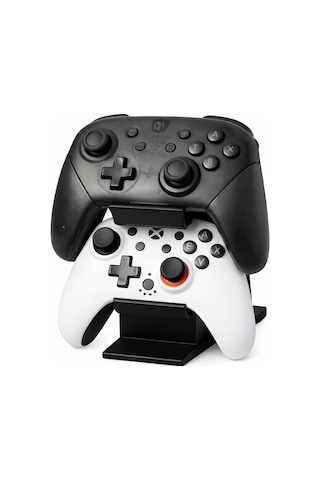 Çift Katlı Universal Gamepad Standı Xbox / Pc / Ps Kumanda Düzenleyici Masaüstü Şık Düzenleyici