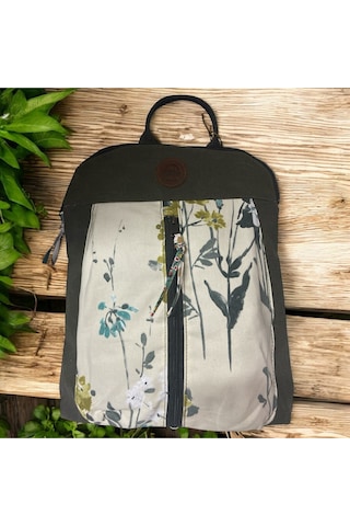 Vintage Kanvas Renkli Otantik Günlük Gezi Seyahat Sırt Çantası Lucas Bag 30 Cm X 37 Cm Haki