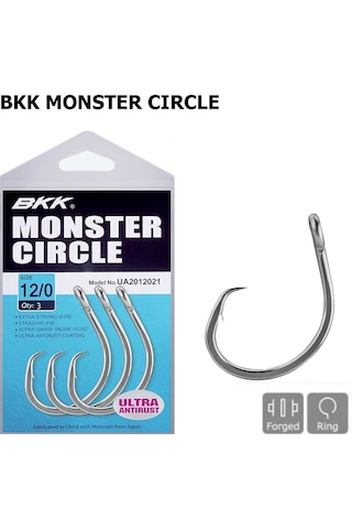 Bkk Monster Circle İğne İğne No : 8-0