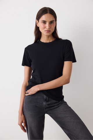 Penti Siyah Basic Oversize Tişört