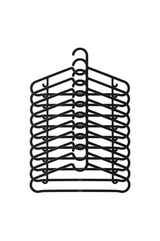 Sengenegel Spruttig Askı Siyah Esnek Plastik 10 Adet Karışık
