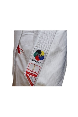 Arawaza WKF Onaylı Onyx Zero Gravity Karate Kumite Elbisesi Beyaz