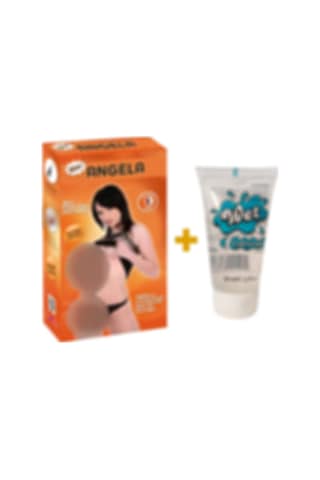 Hızlı Express Angela 3 Işlevli Titreşimli Realistik Şişme Bebek + Jel